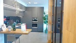 Scavolini Cucina a PREZZI OUTLET in laccata opaco -50%- Cucine Con Penisola|Cucine Design
