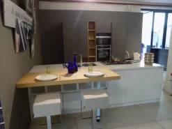 Cucina a PREZZI OUTLET in laccata lucido -75%^Stosa New