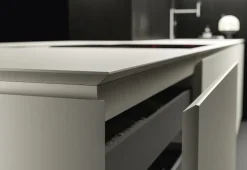 Ernestomeda Cucina a PREZZI OUTLET in laminato materico -50%- Cucine Con Penisola|Cucine Moderne