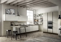Arredo3 Cucina a PREZZI OUTLET in laccato lucido -33%- Cucine Ad Angolo|Cucine Moderne