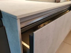 Hot Cucina a PREZZI OUTLET in laccata opaco -43% Cucine Ad Angolo|Cucine Moderne