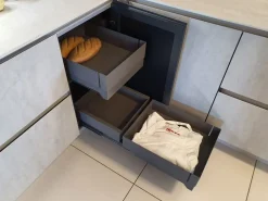 Hot Cucina a PREZZI OUTLET in laccata opaco -43% Cucine Ad Angolo|Cucine Moderne