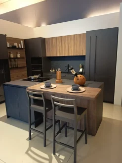 Sale Cucina a PREZZI OUTLET in laminato materico -40% Cucine Ad Isola