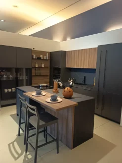 Sale Cucina a PREZZI OUTLET in laminato materico -40% Cucine Ad Isola