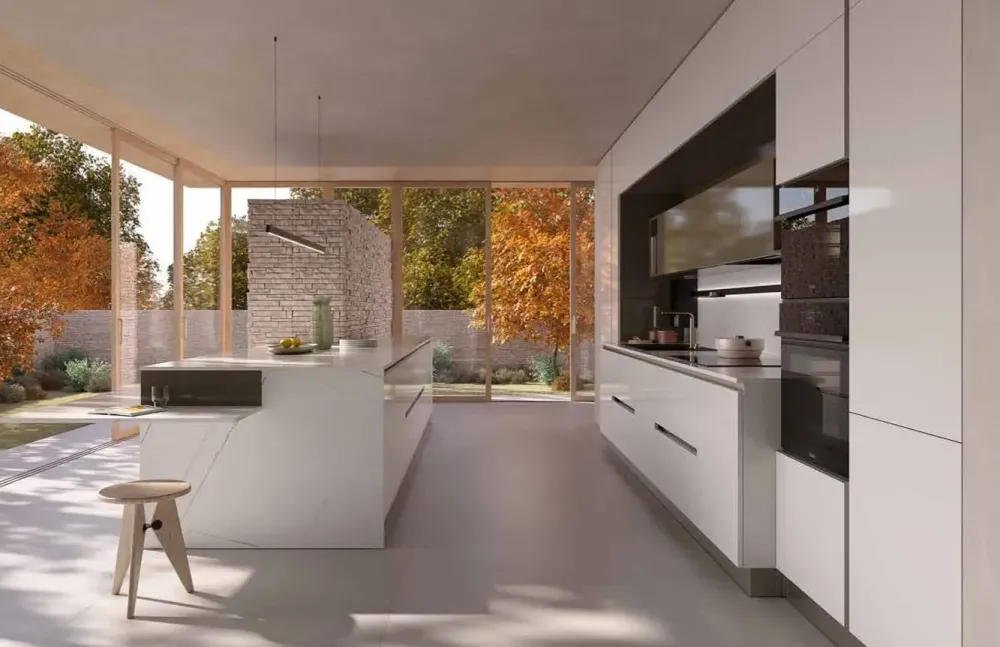 Cucina a PREZZI OUTLET in laminato opaco -30%^Ar-Due Best