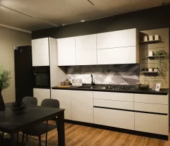 Cucina a PREZZI OUTLET in laccato opaco -50%^Febal