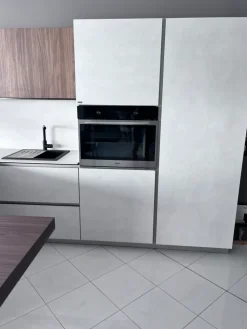Clearance Cucina a PREZZI OUTLET in laminato materico -31% Cucine Con Penisola|Cucine Moderne