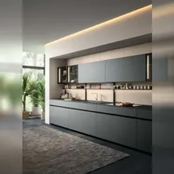 Cucina a PREZZI OUTLET in laminato materico -30%^Dibiesse Outlet