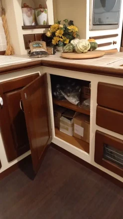 Carlini Cucina a PREZZI OUTLET in laccato opaco -59%- Cucine Con Penisola