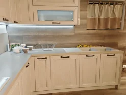 Outlet Cucina a PREZZI OUTLET in legno -59% Cucine Ad Angolo