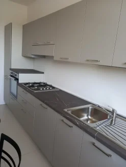 Cucina a PREZZI OUTLET in laminato materico -54%^Lube Cucine Sale