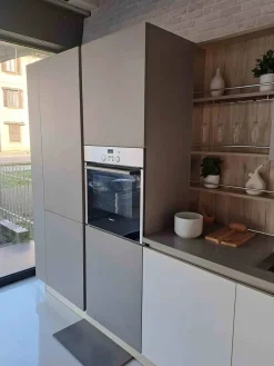 Cucina a PREZZI OUTLET in laminato opaco -43% Cucine Ad Angolo|Cucine Moderne