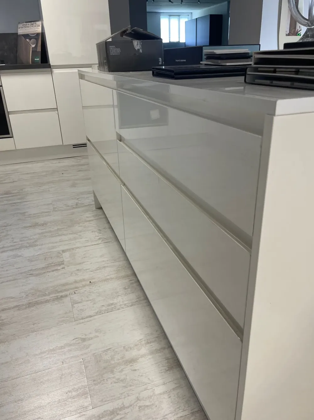 Cucina a PREZZI OUTLET in laccato lucido -59%^Arredo3 Online