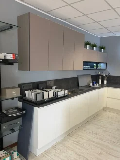 Cucina a PREZZI OUTLET in laccato lucido -59%^Arredo3 Online