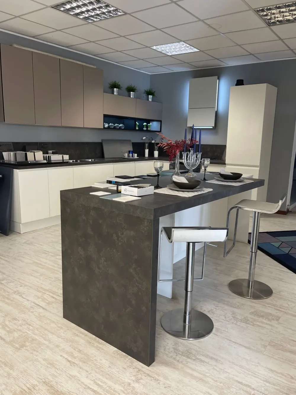 Cucina a PREZZI OUTLET in laccato lucido -59%^Arredo3 Online