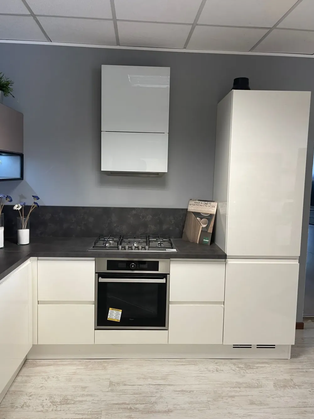 Cucina a PREZZI OUTLET in laccato lucido -59%^Arredo3 Online