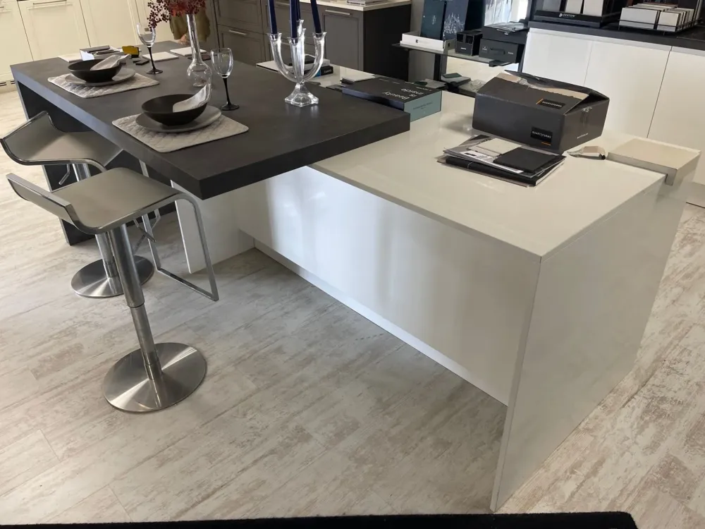 Cucina a PREZZI OUTLET in laccato lucido -59%^Arredo3 Online