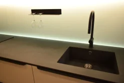 Discount Cucina a PREZZI OUTLET in laccata opaco -50% Cucine Lineari|Cucine Moderne