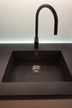 Discount Cucina a PREZZI OUTLET in laccata opaco -50% Cucine Lineari|Cucine Moderne