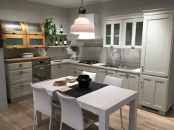 Cucina a prezzo ribassato ad angolo inglese Cucina favilla laccata opaco tortora^Scavolini Best