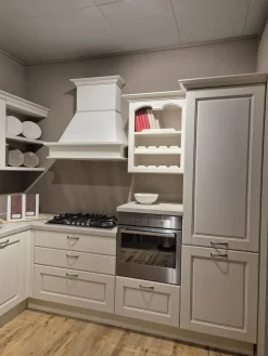 Lube Cucine Cucina a prezzo ribassato ad angolo classica Agnese- Cucine Ad Angolo