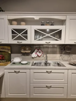 Lube Cucine Cucina a prezzo ribassato ad angolo classica Agnese- Cucine Ad Angolo