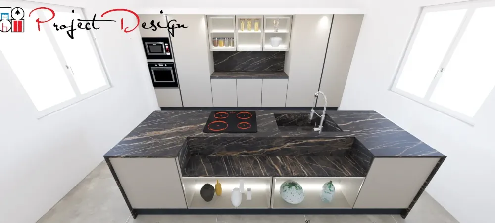 Discount Cucina a prezzo ribassato con isola design Kali Cucine Ad Isola|Cucine Design