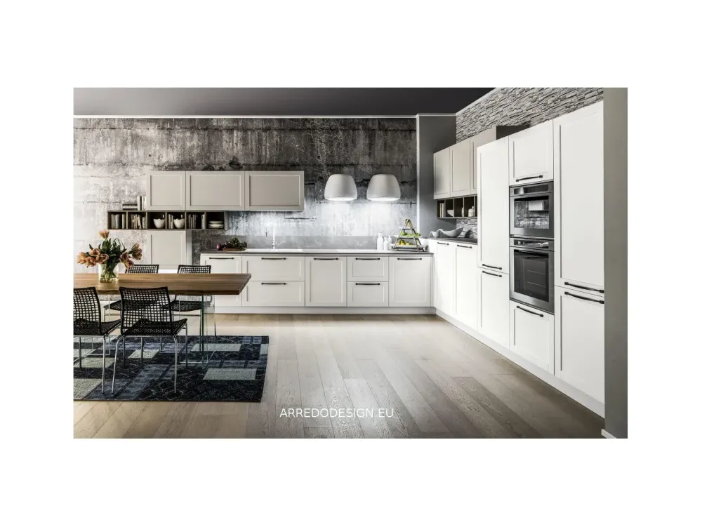 Arrex Cucina a prezzo ribassato lineare moderna Dallas- Cucine Lineari|Cucine Moderne