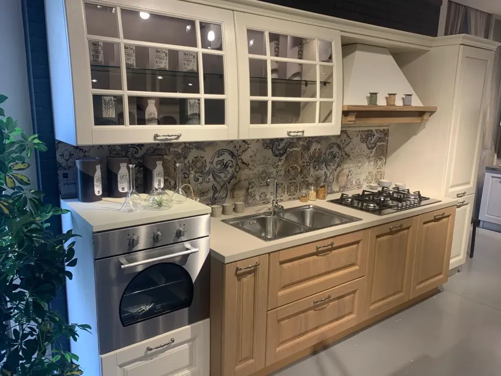 Stosa Cucina a prezzo ribassato lineare classica Bolgheri- Cucine Lineari