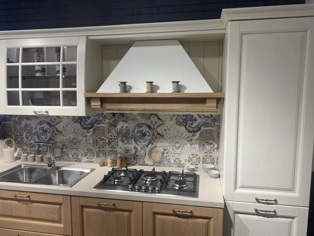 Stosa Cucina a prezzo ribassato lineare classica Bolgheri- Cucine Lineari