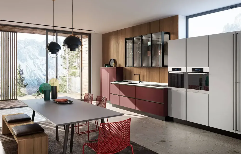 Cucina a prezzo ribassato lineare design M.03^Spagnol cucine Best