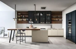 Arredo3 Cucina a prezzo scontato con penisola moderna Round5- Cucine Con Penisola|Cucine Moderne