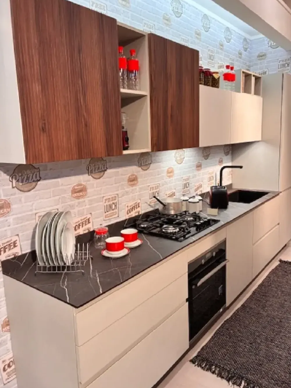 Cucina a prezzo scontato lineare moderna J22^Ar-Due