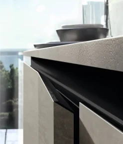 New Cucina a prezzo scontato con isola moderna Mk18 Cucine Ad Isola|Cucine Moderne