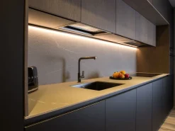 Outlet Cucina a prezzo scontato lineare moderna Plan 03 outlet Cucine Lineari|Cucine Moderne