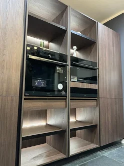 Cucina a prezzo scontato con penisola design Menta^Miton Discount