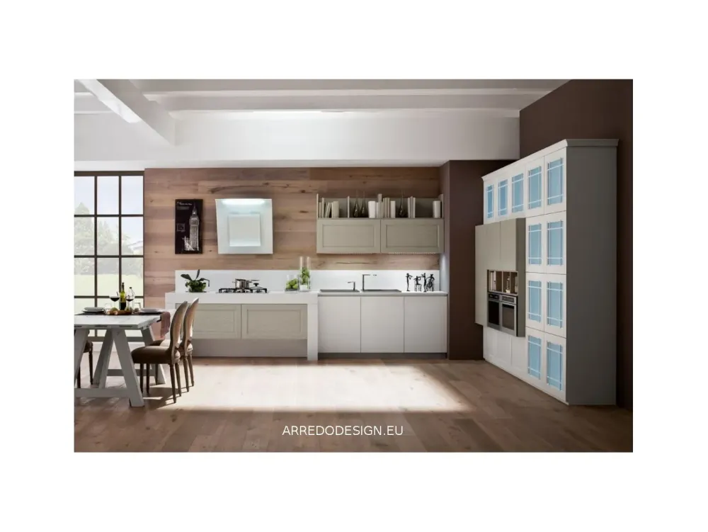 Arrex Cucina a prezzo scontato lineare moderna Alice- Cucine Lineari|Cucine Moderne