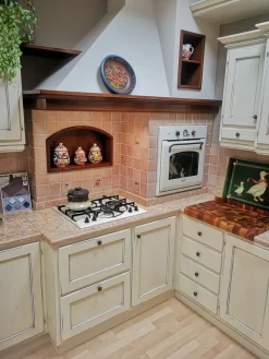 Discount Cucina a prezzo scontato ad angolo classica Ata Cucine Ad Angolo