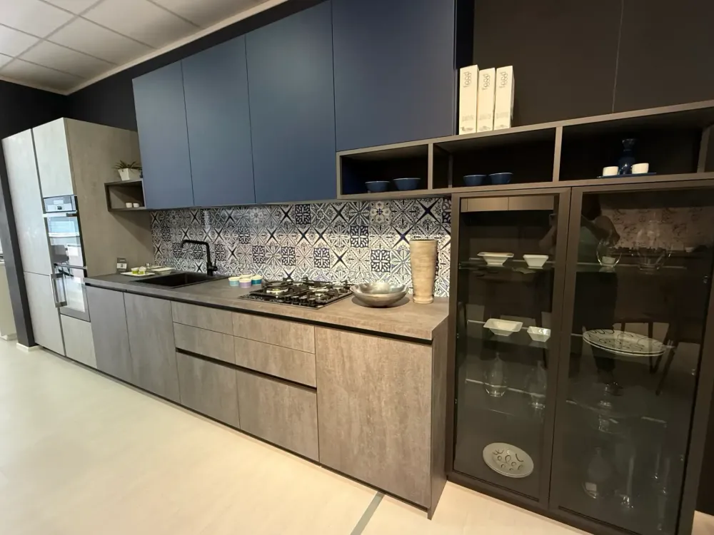 Arrex Cucina a prezzo scontato lineare moderna Loft xxl- Cucine Lineari|Cucine Moderne