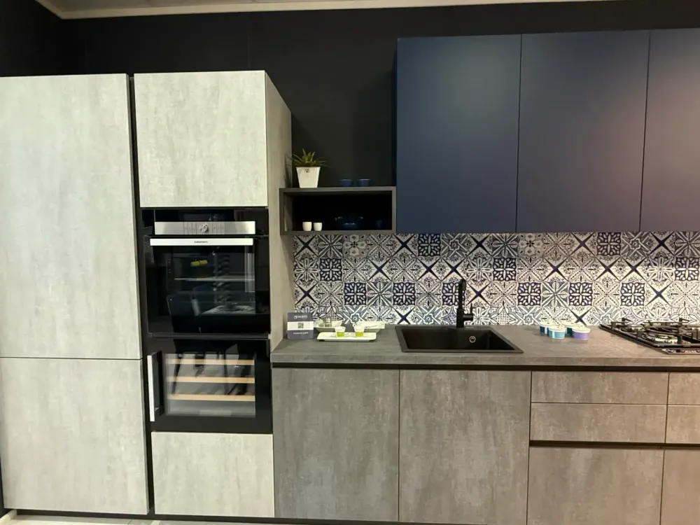 Arrex Cucina a prezzo scontato lineare moderna Loft xxl- Cucine Lineari|Cucine Moderne
