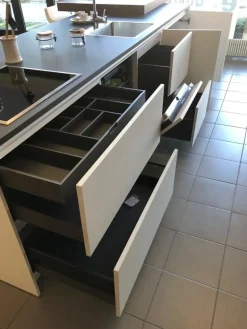 Haecker Cucine Cucina a prezzo scontato ad isola moderna White- Cucine Ad Isola|Cucine Moderne