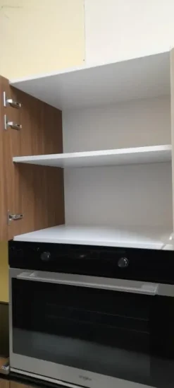 Giannei Cucina a prezzo scontato lineare moderna Nexus tabacco- Cucine Lineari|Cucine Moderne