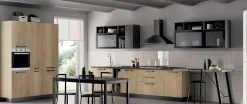 Cucina ad angolo americano Domino industriale Primacucine a prezzo ribassato^Prima Cucine Best