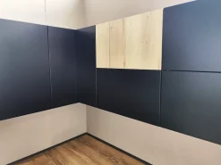 CUCINA ad angolo Laccato nero SCONTATA 65%^Ar-Due Online