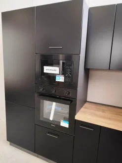 CUCINA ad angolo Laccato nero SCONTATA 65%^Ar-Due Online