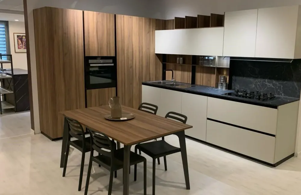 CUCINA ad angolo Kali SCONTATA 45%^Arredo3 Outlet