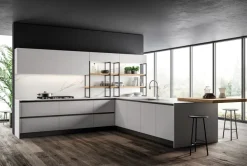 Clearance CUCINA ad angolo Kaly bianca SCONTATA 31% Cucine Ad Angolo|Cucine Design