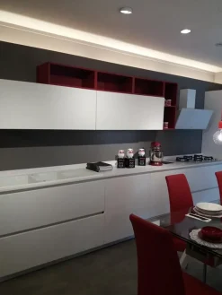 Outlet CUCINA ad angolo Ak 03 SCONTATA 60% Cucine Ad Angolo|Cucine Design