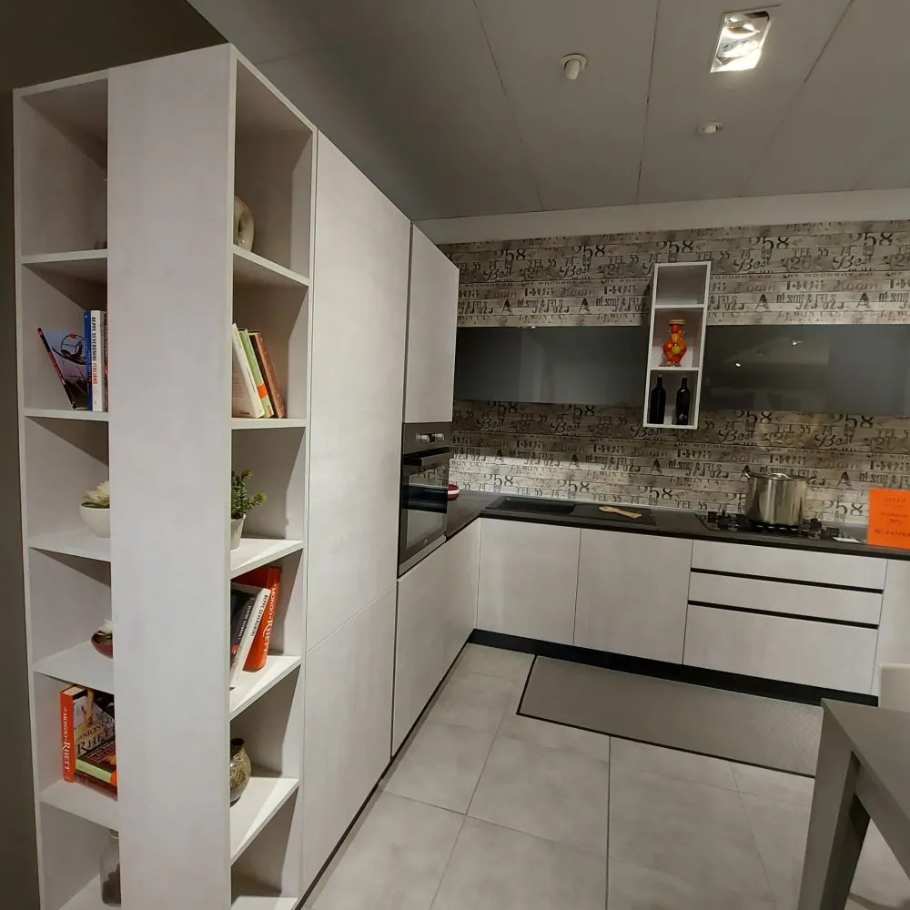 CUCINA ad angolo Sp22 SCONTATA 53% Cucine Ad Angolo|Cucine Moderne