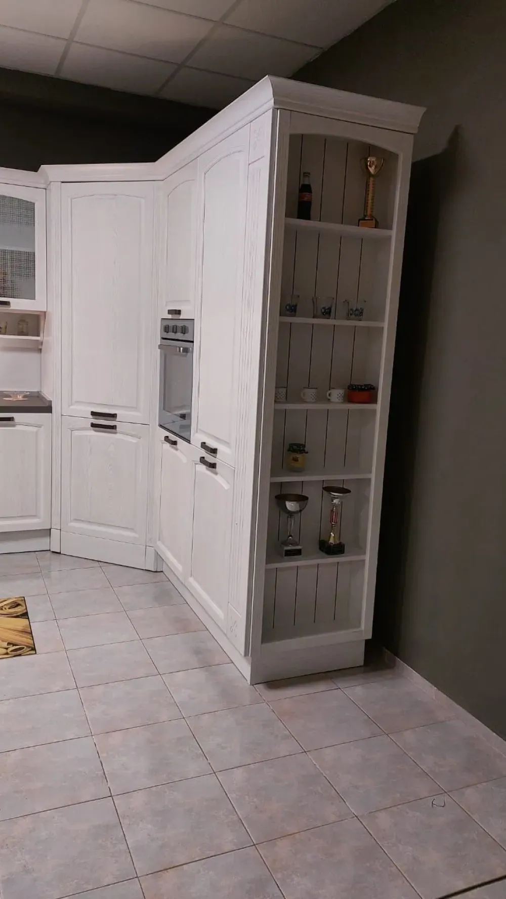 New Cucina ad angolo classica bianca Mida a soli 8620 Euro Cucine Ad Angolo